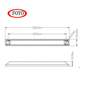 Foyo <span class=keywords><strong>แถบ</strong></span>ไฟ Led สำหรับเดินเรือ,อุปกรณ์เสริมสำหรับเรือไฟ<span class=keywords><strong>นำทาง</strong></span>12โวลต์สีฟ้า - Product Image 5