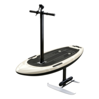 Planche à foil électrique en fibre de carbone 4,5 kW, moteur Efoil, surf hydrofoil avec guidon, batterie 35A pour utilisation en mer et en lac