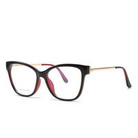 Lunettes de mode 2022, lunettes optiques personnalisées, œil de chat, surdimensionnées, lunettes pour femmes, légères, monture de lunettes, lentilles