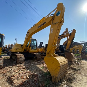 Excavadora Hidráulica Usada Komatsu PC160LC-7 de 16 Toneladas, Oruga, para Ingeniería Municipal, Horas de Trabajo Originales Japonesas - Product Image 2