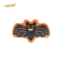 Jouet en peluche pour chien Famipet, nouveau design amusant sur le thème d'Halloween, jouet à couiner doux et froissé pour chiot, fabriqué sur mesure