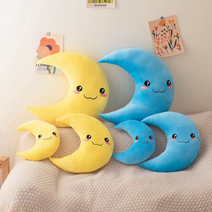 Cojín de Luna Moderno y Suave para Niños con Relleno de PP, Funda de Sofá para Decoración del Hogar - Product Image 2