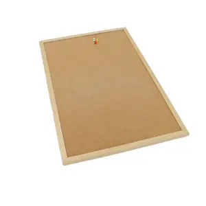 Wholesale wooden frame cork notice pin board