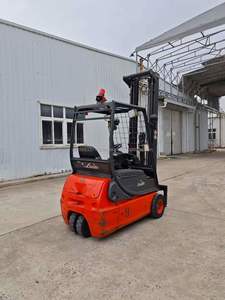 Chariot élévateur électrique Linde d'occasion d'Allemagne, 1,6 tonne, 6,2 mètres, en bon état de fonctionnement - Product Image 2