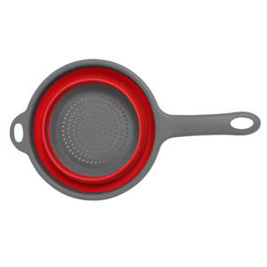 Multifunctionele Opvouwbare Inklapbare Gootsteen Colanders Handvat Ronde Inklapbare Zeef Groentewasmand Voor Keuken - Product Image 2