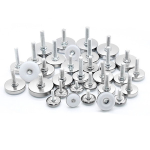 Nhà máy tùy chỉnh M6 M8 điều chỉnh san lấp mặt bằng miếng đệm cơ sở màu đen có thể điều chỉnh chân levele điều chỉnh cơ sở cho đồ nội thất Chân bảng - Product Image 2