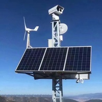 Sistema de Vigilancia con Cámara Solar Inalámbrica de Seguridad PTZ WiFi IP CCTV, Sistemas Solares para el Hogar