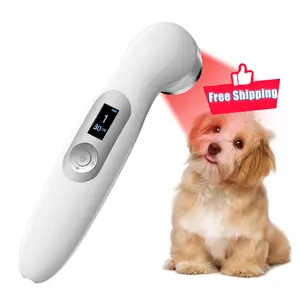 Suyzeko Animal Health Care Appareil de thérapie au laser portable 650nm 808nm Appareil de soulagement de la douleur au laser infrarouge rouge