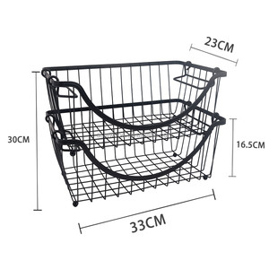 Nhà Bếp Lưu Trữ Giỏ Dây Rau Giỏ Dây Trái Cây Giỏ - Product Image 4
