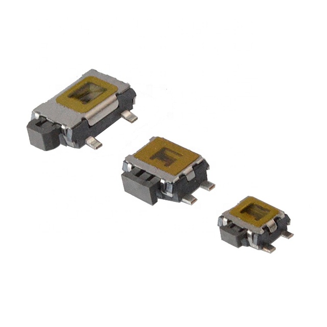 Micro LCP Tactile Switches TS-3.5*3 SMD/SMT Side Button 12V DC 50mA IP40 Black