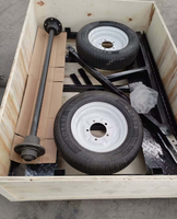 Promotion : Remorque de transport pour mini-excavatrice, prix direct usine, petite remorque de chantier avec une capacité de 3000 kg pour le transport d'excavatrices