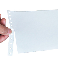 Papier autocopiant NCR continu 1 pli pour impression informatique, vente en gros usine