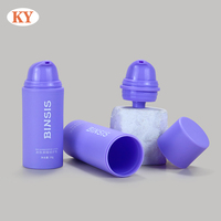 Bouteille sous vide à fermeture à pression PP 30ml 50ml, conteneur pour fond de teint liquide, lotion, emballage cosmétique, tube
