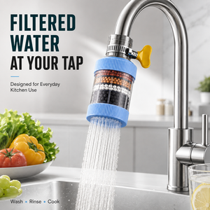 <span class=keywords><strong>Filtro</strong></span> per Acqua Universale Moderno in ABS <span class=keywords><strong>con</strong></span> 6 Stadi di Filtrazione per Lavello da Cucina e Accessori per Rubinetti - Fornitura all'Ingrosso - Product Image 4