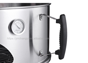Four Barbecue Commercial en acier inoxydable, cuisine, feu à <span class=keywords><strong>bois</strong></span>, cuisinière intégrée, cuisinière avec roues - Product Image 5