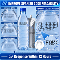 Impresora CIJ Industrial para la Codificación de Fechas de Caducidad y Lotes en Botellas de Alimentos y Bebidas en México