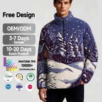 Veste à capuche imperméable, coupe-vent et respirante pour homme, avec logo personnalisé OEM, de haute qualité, épaisse, camouflage, décontractée, en sherpa