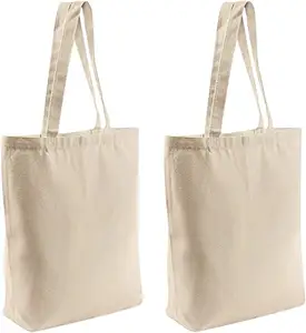 KAISEN Wholesale Top Quality Black Big Canvas Tote Bag Cotton Shopping Bag Beach Canvas Bags With Custom Printed Logo