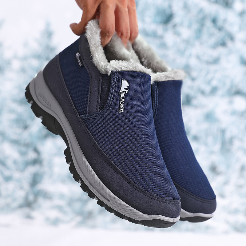 Men s Snow Boots Cotton Mesh