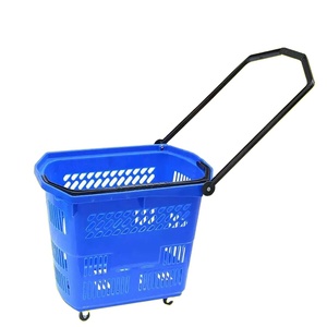 New High Quality Shopping Malls Large Supermarket Shopping Basket Plastic Basket Convenience Store