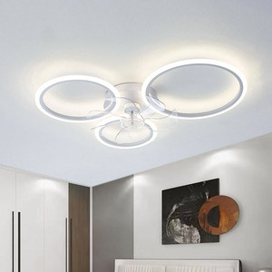 Plafoniere moderno luci <span class=keywords><strong>Led</strong></span> per casa camera da letto soggiorno infissi luce a soffitto a <span class=keywords><strong>Led</strong></span> rotonda con telecomando - Product Image 4
