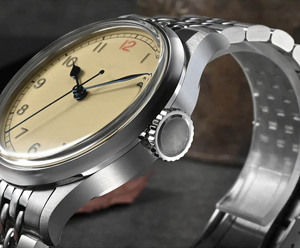 Reloj Automático Vintage con Zafiro, Índices Impresos en 3D, Revestimiento Luminoso, Reloj de Pulsera para Hombre - Product Image 3