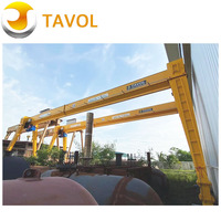 Tavol Fabricant conteneur Portique grue Levage Portail Dock Portique Grue 25t