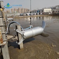 Tauchbarer Mixer für Biogasanlagen, Antifouling-Design Edelstahl-Rührwerk mit SiC-Dichtung für Anoxie-Tanks