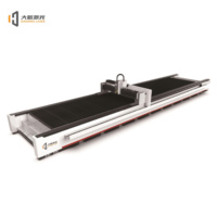 Machine de découpe laser à fibre Dahang 2500x12000mm avec commande CNC 3 axes Yaskawa, prise en charge IA, refroidissement par eau pour la découpe de tôles métalliques