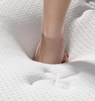King Queen Einzelbett Hybrid-Matratze in Box Kühlende Hybrid Faltbare Latex-Gel-Memory-Foam Taschenfederkern-Matratzen