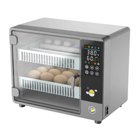 Incubateur automatique 50 mini-œufs 48 places, double alimentation, avec système d'apport d'eau, état neuf, pour œufs de canard