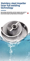 Pompe à eau submersible multicellulaire pour puits profond SDM Série 8m³/h 220V Monophasée en acier inoxydable 304 Haute Pression Garantie 1 an Maison Ferme