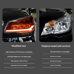 ชุดไฟหน้าสำหรับ Subaru Forester ปี 2013-2018 12V เลนส์เลเซอร์  แบบ Retrofit LED พร้อมไฟวิ่งกลางวันและไฟเลี้ยวแบบไหล - Product Image 3