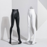 Mannequin de jambe en plastique pour femme demi-corps sexy