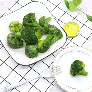 Sbollentatura sfusa IQF broccoli congelati prezzo congelamento broccoli tritati verdure