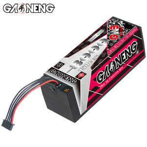Batterie LiPo RC GNB GAONENG 8000MAH 4S 4S2P 15.2V 150C à boîtier rigide 5mm Bullet pour voiture RC de course à l'échelle 1:8 1/8 LiHV HV haute tension - Product Image 1