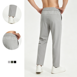 2026 New Arrival <b>Slim</b> Fit <b>Jogger</b> Custom Cotton Sweatpants Mid Waist Dark Wash Casual Street Style Sport - Product Image 1