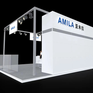 Op Maat Gemaakt 7X9M Aluminium Modulair Showontwerp Reclame-Ideeën Stand Tentoonstellingsapparatuur Vakbeurs Nieuw Ontwerp <span class=keywords><strong>Show</strong></span> - Product Image 3