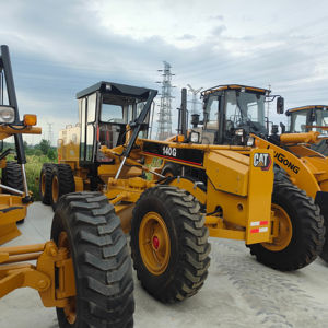 Vente chaude utilisée niveleuses à moteur Caterpillar 140G excellente condition de fonctionnement composants de noyau de pompe à moteur CAT d'origine inclus - Product Image 1