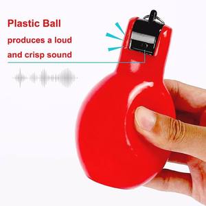 Chất lượng cao sôi động mềm PVC Loud còi tay huấn luyện viên trọng tài sử dụng thể thao đào tạo dây buộc - Product Image 3