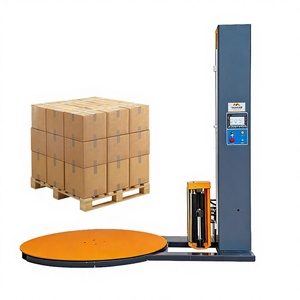Automatic Pallet Wrapping Machine with Smart Sensor Control for Precision Wrapping - Product Image 1