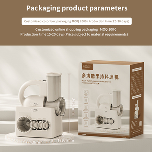 Coupe-légumes <span class=keywords><strong>électrique</strong></span>, trancheuse, hachoir, robot culinaire <span class=keywords><strong>pour</strong></span> la maison et la cuisine commerciale CE KC OEM - Product Image 6