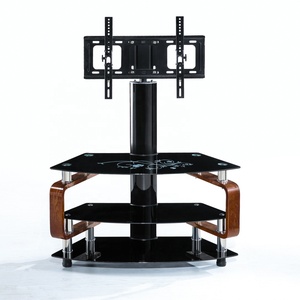 Foshan factory direct sales cabinet curved wooden TV cabinet for television for tv furniture