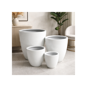 Pots de fleurs en fibre de verre au prix le plus bas, pots de jardin imperméables pour usage extérieur, pots de jardin, fournisseur Vietnamien - Product Image 1