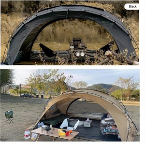 <span class=keywords><strong>Tente</strong></span> <span class=keywords><strong>d</strong></span>ôme 4 saisons OEM - <span class=keywords><strong>Tente</strong></span> de camping familiale imperméable avec isolation argentée, abri spacieux pour la randonnée et le camping en plein air - Product Image 5