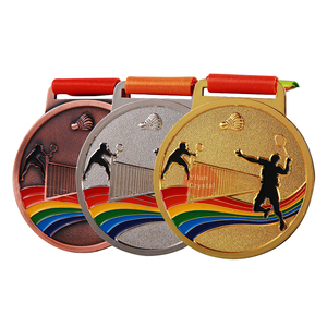 Médailles de sport en argent, bronze et or en gros, médailles en métal personnalisées, <span class=keywords><strong>cadeau</strong></span> pour la compétition de vélo, de danse, de course à pied et de sports - Product Image 6