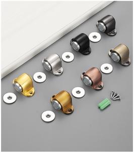 Butée de porte de sécurité en alliage de zinc, support de porte coulissante, butée de porte magnétique pour la maison, l'hôtel, la cuisine - Product Image 5