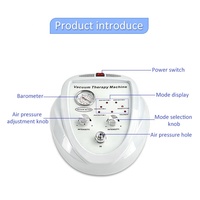 Pompe d'aspiration de mamelon pour fille électrique avec thérapie par ventouses sous vide, matière plastique en silicone conçue pour l'agrandissement de gros seins.