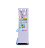 Zormen Factory Wholesale Plush Mini Toys Claw 2P Double Decker Claw Machine Coin Operated Claw Crane Machine with Coin Acceptor