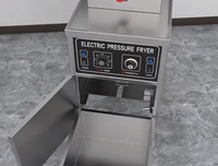 CNIX MDXZ-24 380V/13.5Kw 24L 바닥 전기 상업용 식품 치킨 압력 밥솥 프라이어